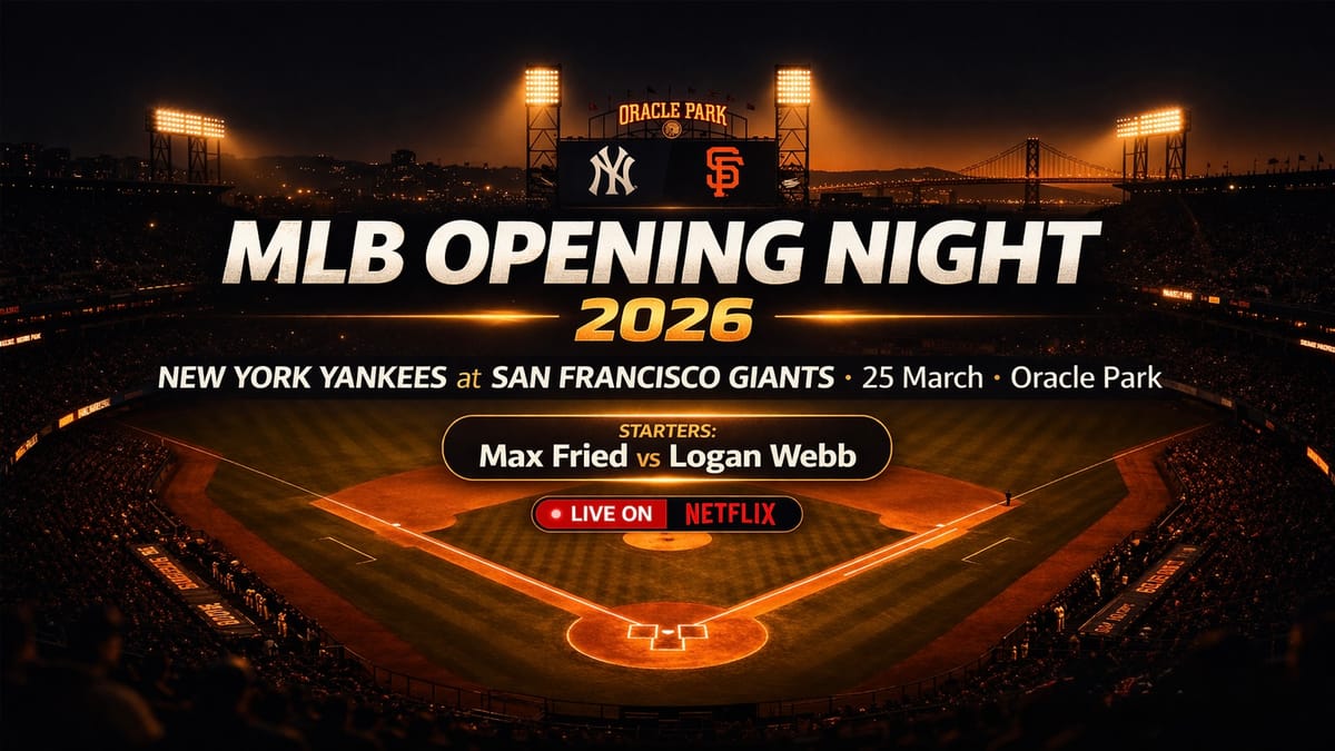 HAPPY 2026 MLB OPENING NIGHT!!!