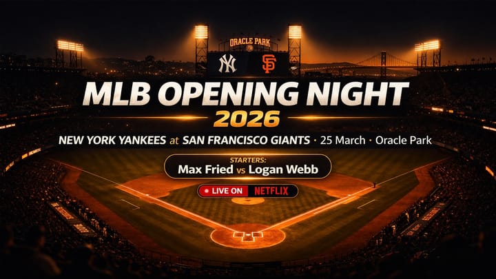 HAPPY 2026 MLB OPENING NIGHT!!!